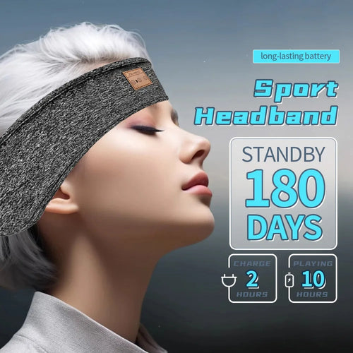 Bluetooth Headphones – Headband for Sport and Sleep