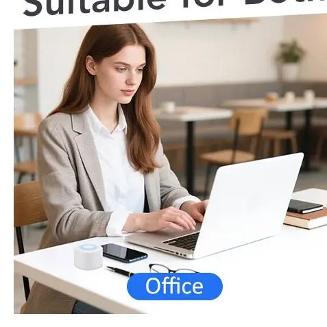 Portable Mini Baby Sleep Machine White Noise Sound Machine Rechargeable Noise Machine 7 Night Light Colors 3 Timers 10 Soothing